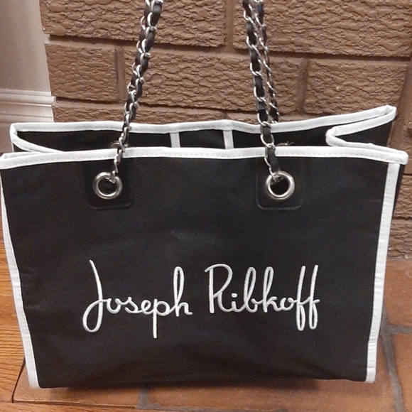 Joseph Ribcoff canvas tote - Picture 5 of 5